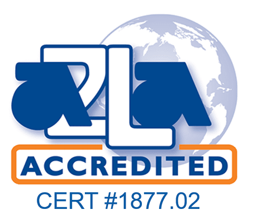 A2LA Cert #1877.02
