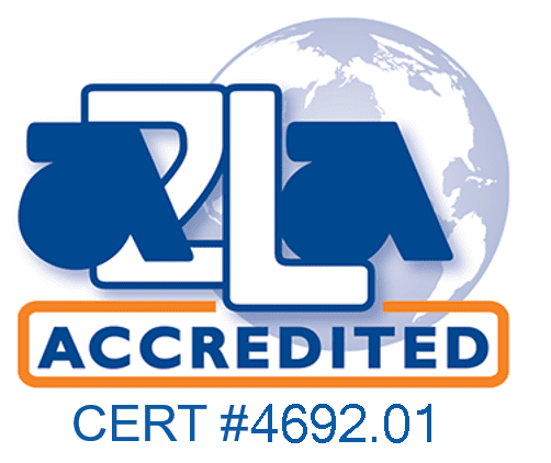 A2LA Cert #4692.01